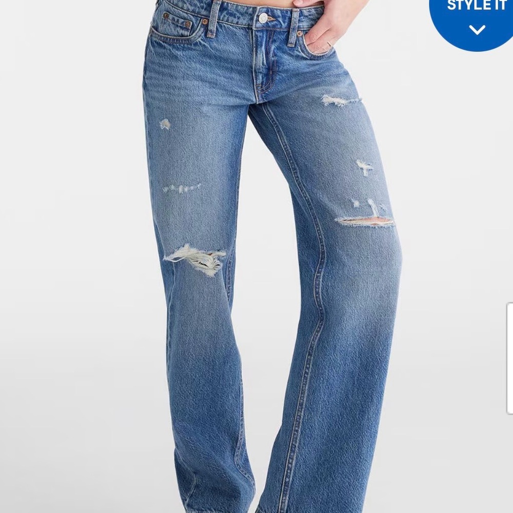 Women’s New Aeropostale -Low Rise Baggy Jean 4 Short